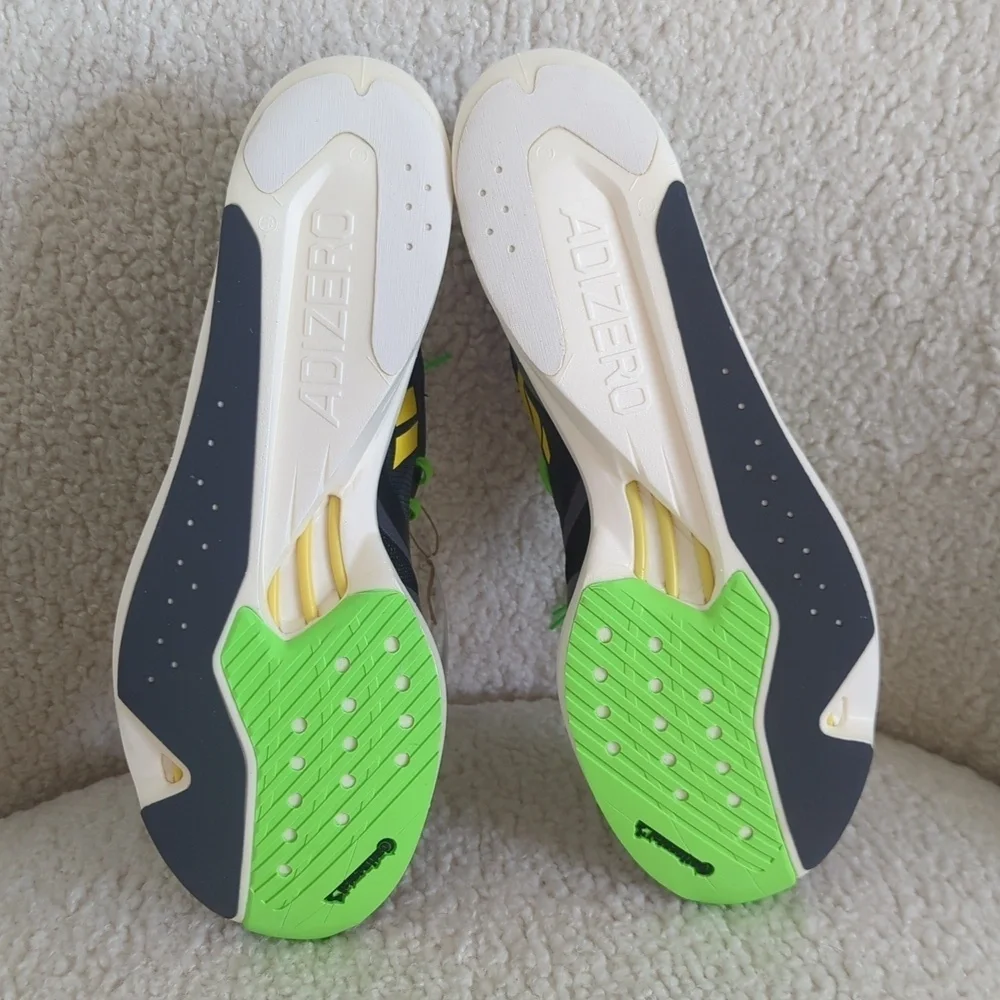 Adidas Adizero Takumi Sen 8 Men's Running Shoes in Beam Yellow